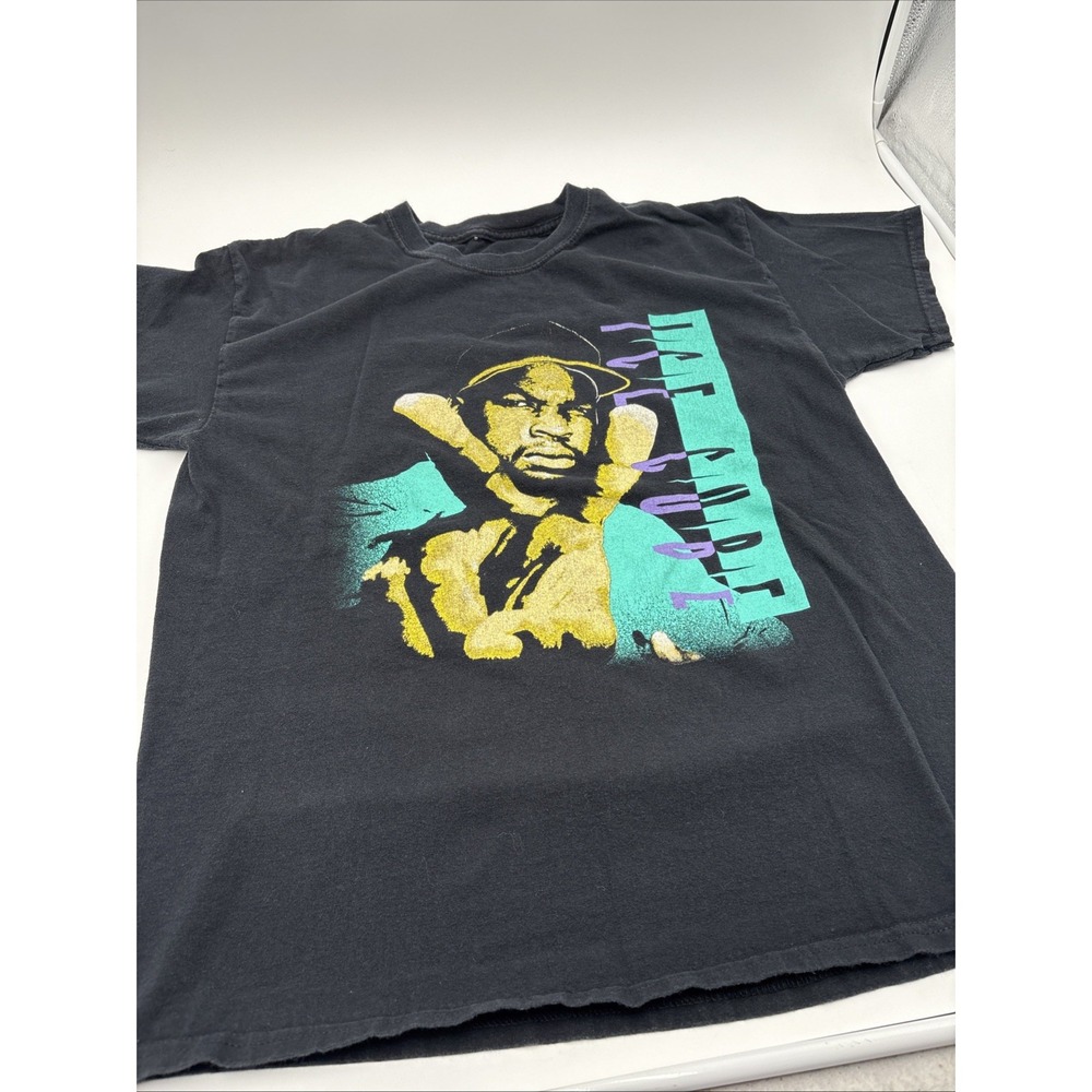 Ice Cube Men's Large Graphic T‎ Shirt Black Photo Print Short Sleeve Hip Hop